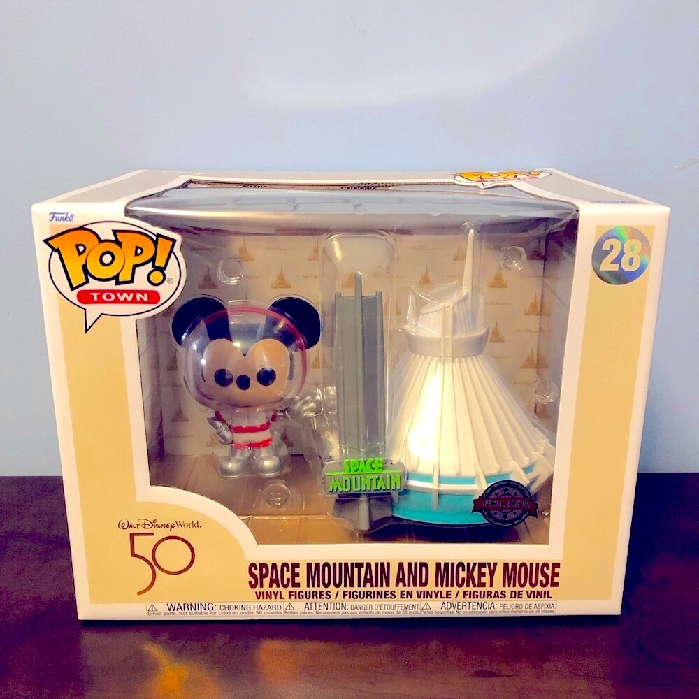 Funko POP!- Disney-Space Mountain& Mickey Mouse  50th Ann #28-Mint Condition